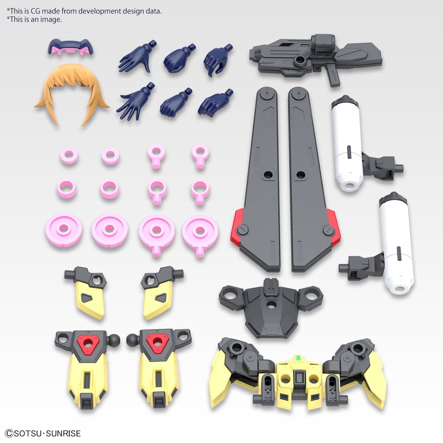 Gundam 1/144 HGBM #10 Figure-rise Standard Avatar Fumina Model Kit