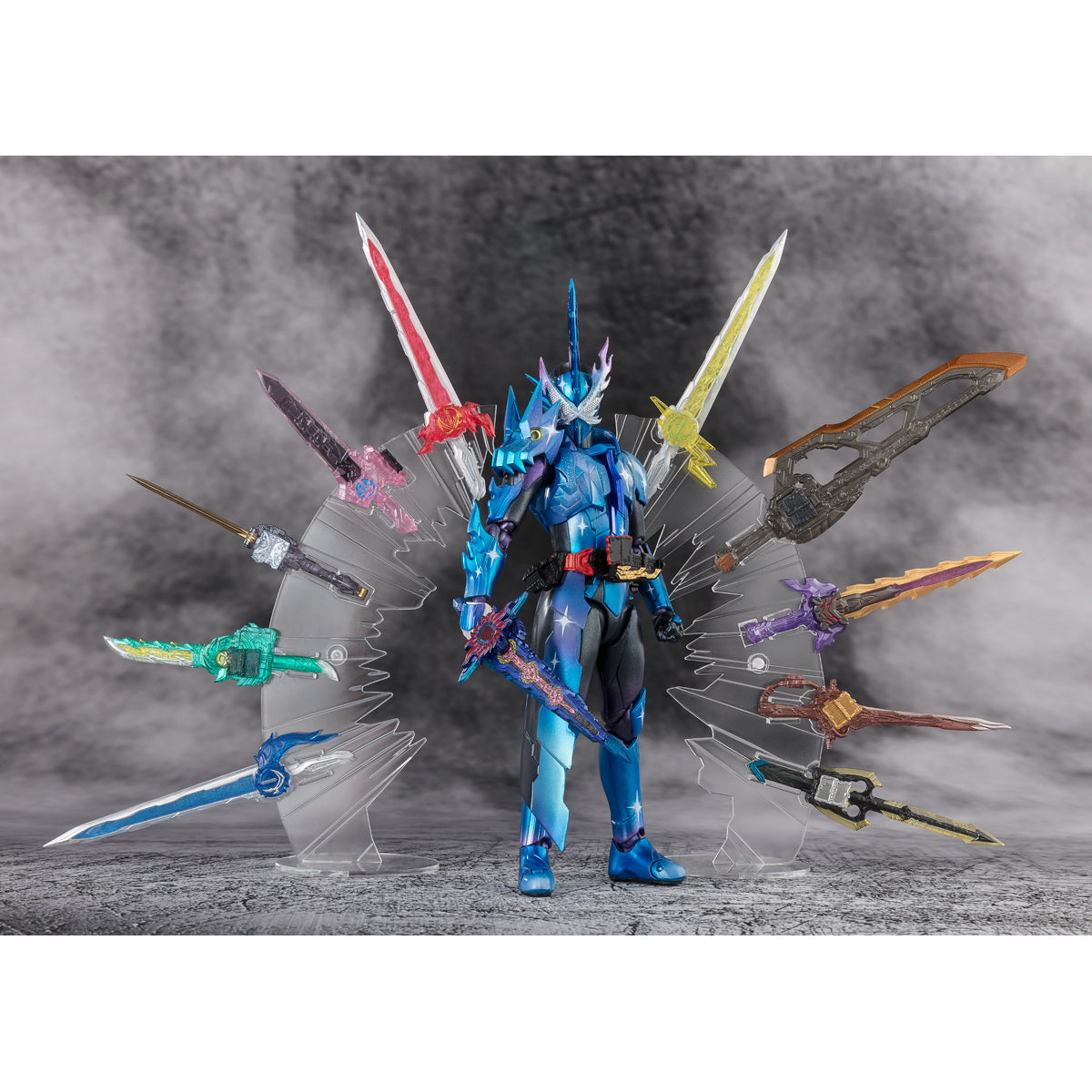 S.H. Figuarts Kamen Rider Xross Saber 10 Seiken (Holy Sword) Set Exclusive