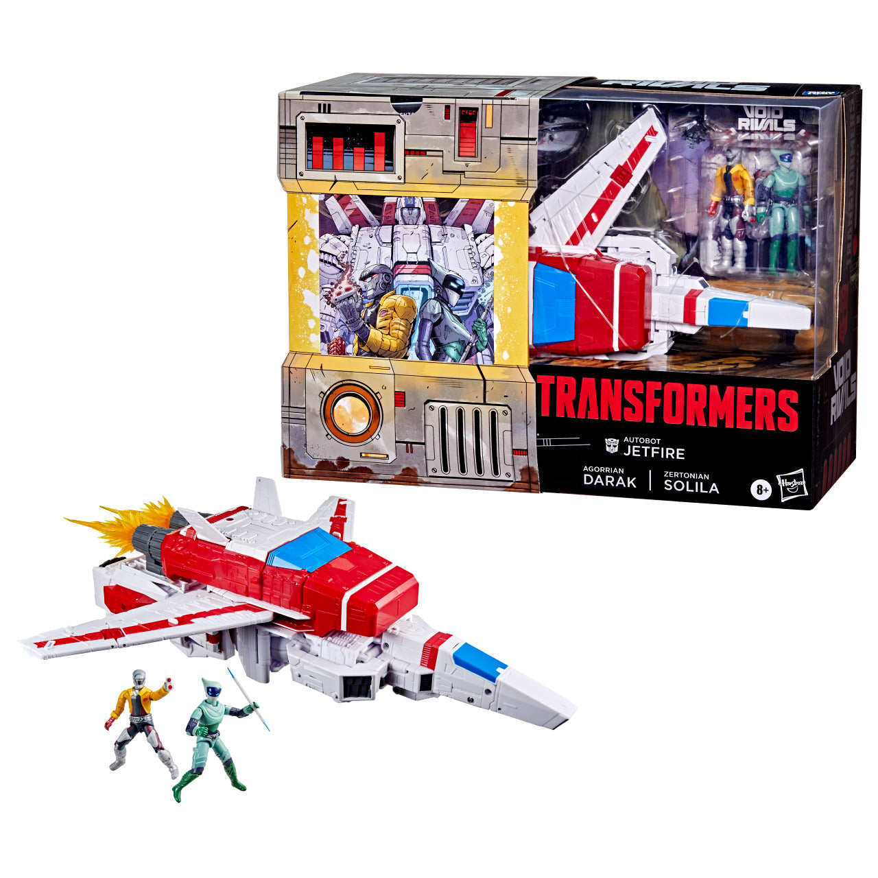 SDCC 2025 Hasbro Transformers Void Rivals Autobot Jetfire Darak Solila Action Figure