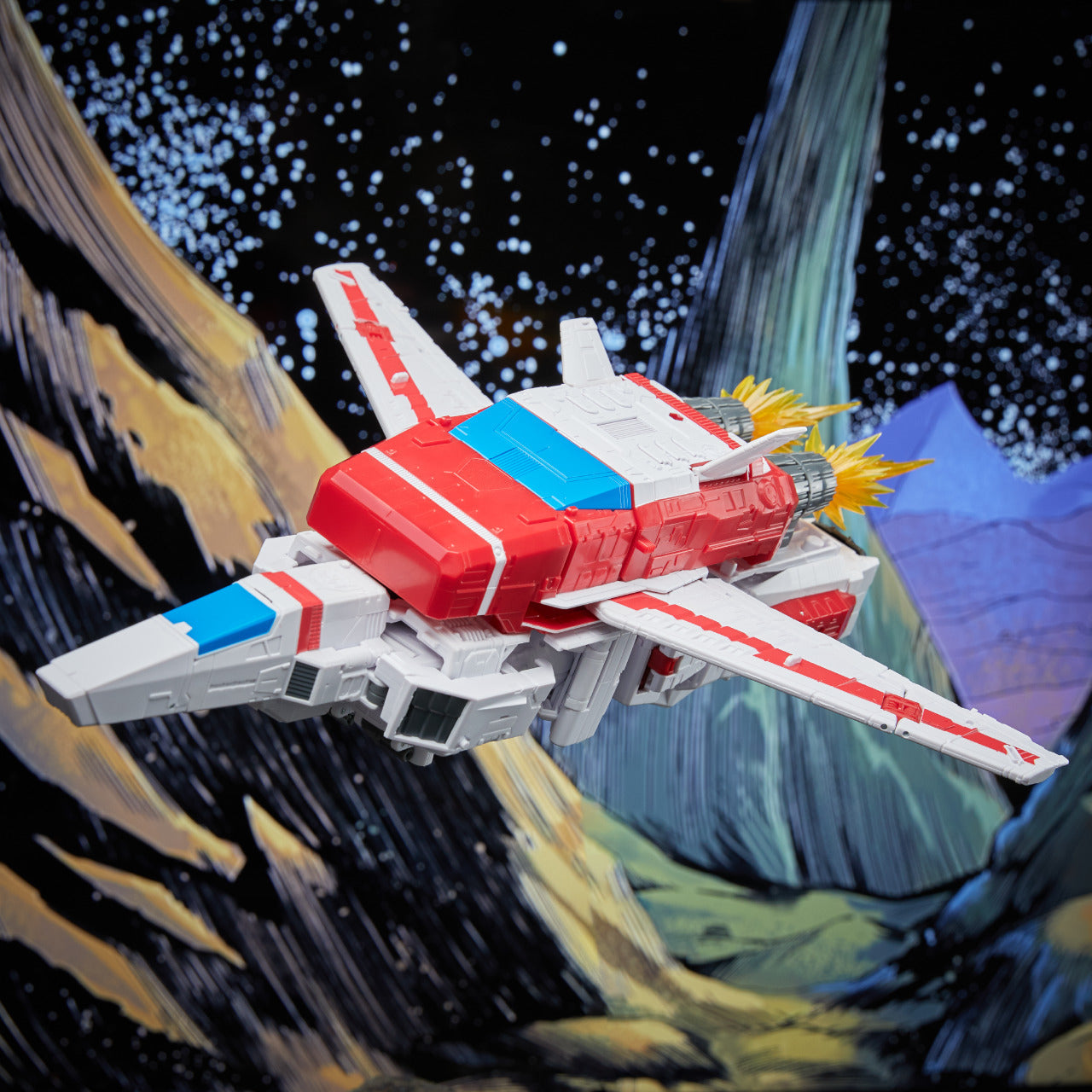 SDCC 2025 Hasbro Transformers Void Rivals Autobot Jetfire Darak Solila Action Figure