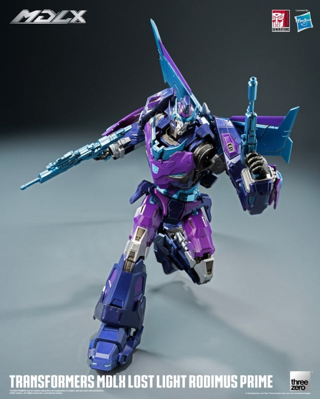 SDCC 2025 ThreeZero MDLX Transformers Lost Light Rodimus Action Figure Exclusive