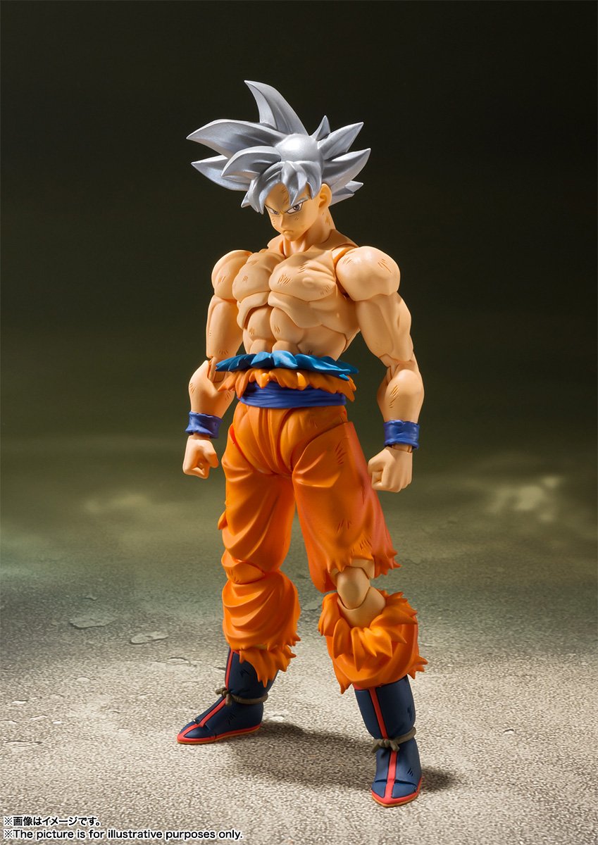 S.H. Figuarts Dragon Ball Super Son Goku Ultra Instinct (Reissue) Action Figure