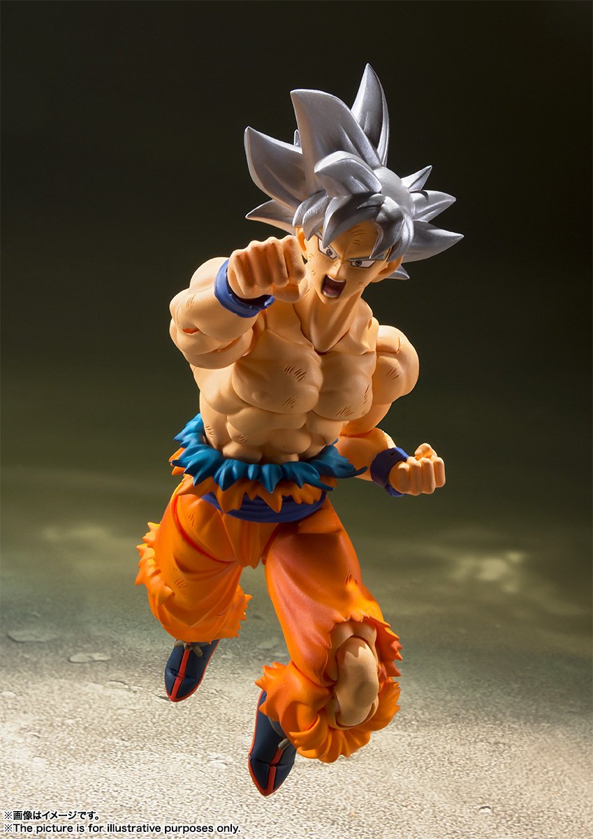 S.H. Figuarts Dragon Ball Super Son Goku Ultra Instinct (Reissue) Action Figure
