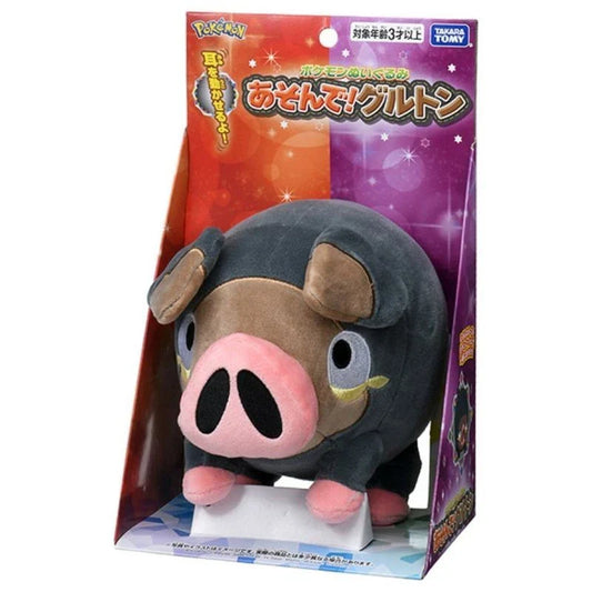 Takara Tomy Pokemon Play! Lechonk Plush Toy JAPAN OFFICIAL