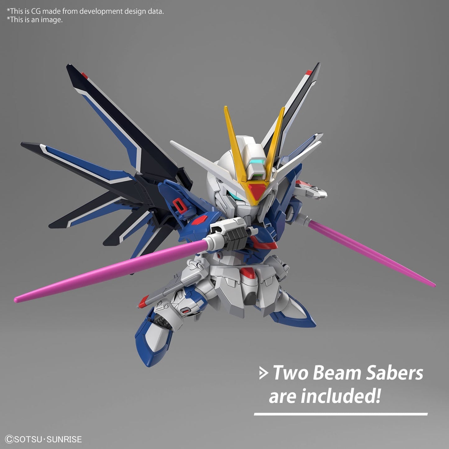 Gundam SD EX-Standard #20 STTS-909 Rising Freedom Gundam Model Kit